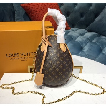 Louis Vuitton Monogram Canvas Egg Bag M44587