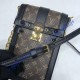 Louis Vuitton Monogram Canvas Vertical Trunk Pochette M63913