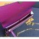 Louis Vuitton Monogram Canvas Flore Chain Wallet Fuchsia M67404