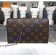 Louis Vuitton Monogram Canvas Flore Chain Wallet Rose Ballerine M67405