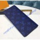 Louis Vuitton Brazza Wallet Cobalt M30297
