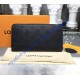 Louis Vuitton Mahina Leather Zippy Wallet M58429-black