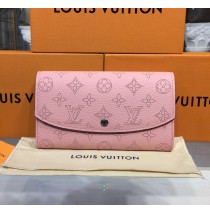 Louis Vuitton Mahina Leather Iris Wallet M60145-pink
