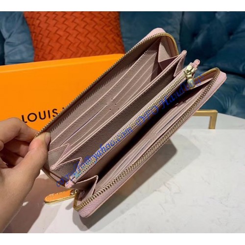 Louis Vuitton Damier Azur Zippy Wallet Rose Ballerine N63503 – LuxTime DFO Handbags