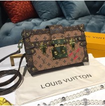 Louis Vuitton Monogram Reverse Canvas Petite Malle M44154