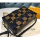 Louis Vuitton Damier Tressage Petite Malle Black M53253