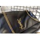 Saint Laurent Kate Medium reversible in suede and smooth leather YSL0586-black