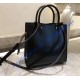 Saint Laurent UPTOWN Small tote in shiny smooth leather YSL6491-black
