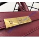 Saint Laurent MANHATTAN Small shopping in smooth leather YSL6968-wine-red