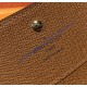 Louis Vuitton Monogram Canvas Enveloppe Carte de visite M63801-brown
