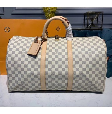 Louis Vuitton Damier Azur Keepall 50 N41427