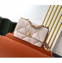 Chanel 19 Small Flap Bag C1160-beige