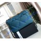 Chanel 19 Small Flap Bag C1160-blue