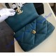 Chanel 19 Small Flap Bag C1160-blue