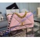 Chanel 19 Small Flap Bag C1160-pink