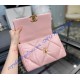 Chanel 19 Small Flap Bag C1160-pink