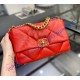 Chanel 19 Small Flap Bag C1160-red