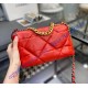 Chanel 19 Small Flap Bag C1160-red