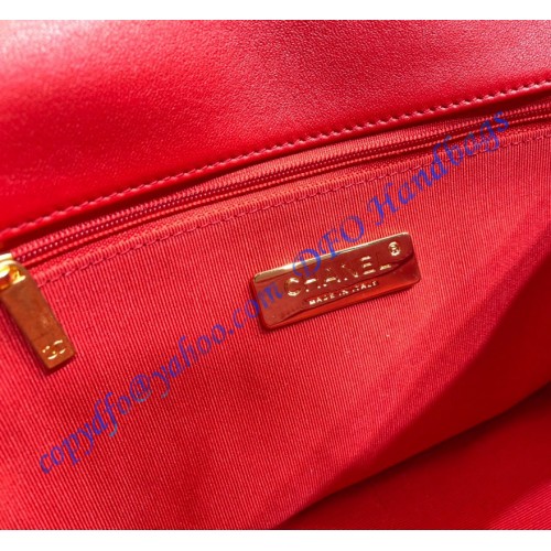 Chanel 19 Small Flap Bag C1160-red – LuxTime DFO Handbags