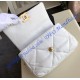 Chanel 19 Small Flap Bag C1160-white