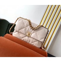 Chanel 19 Large Flap Bag C1161-beige