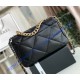 Chanel 19 Large Flap Bag C1161-black