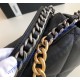 Chanel 19 Large Flap Bag C1161-black