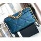 Chanel 19 Large Flap Bag C1161-blue