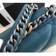 Chanel 19 Large Flap Bag C1161-blue