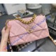 Chanel 19 Large Flap Bag C1161-pink