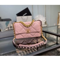 Chanel 19 Large Flap Bag C1161-pink