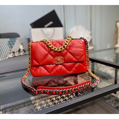 Chanel 19 Large Flap Bag C1161-red – LuxTime DFO Handbags