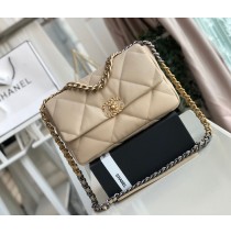 Chanel 19 Large Flap Bag C1161-tan