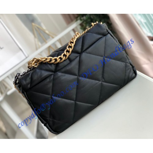 Chanel 19 Maxi Flap Bag C1162-black – LuxTime DFO Handbags