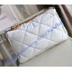 Chanel 19 Maxi Flap Bag C1162-white