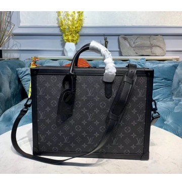 Louis Vuitton Monogram Eclipse Soft Trunk Briefcase M44952