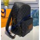 Louis Vuitton Monogram Eclipse Discovery Backpack M45218