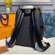 Louis Vuitton Monogram Eclipse Discovery Backpack M45218