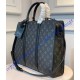 Louis Vuitton Monogram Eclipse Sac Plat Horizontal Zippe M45265