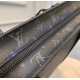 Louis Vuitton Monogram Eclipse Sac Plat Horizontal Zippe M45265