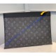 Louis Vuitton Monogram Eclipse Discovery Pochette GM M69256