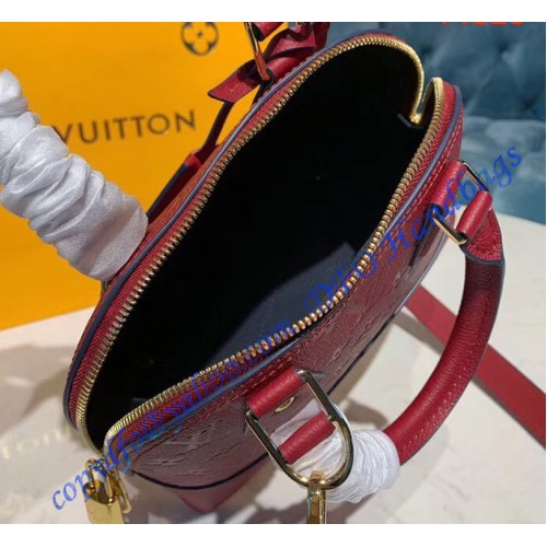 Louis Vuitton Monogram Empreinte Leather Neo Alma BB M44829-beige-red – LuxTime DFO Handbags