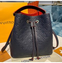 Louis Vuitton Monogram Empreinte Neonoe MM M45306-navy-blue