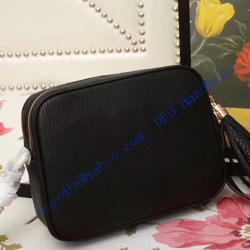 Gucci Soho Small Leather Disco Bag GU308364-black – LuxTime DFO Handbags