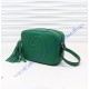Gucci Soho Small Leather Disco Bag GU308364-green