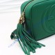 Gucci Soho Small Leather Disco Bag GU308364-green