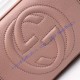 Gucci Soho Small Leather Disco Bag GU308364-light-pink