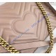 Gucci Medium GG Marmont Matelasse Shoulder Bag Tan