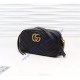 Gucci GG Marmont small matelasse shoulder bag GU447632A-black