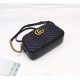 Gucci GG Marmont small matelasse shoulder bag GU447632A-black